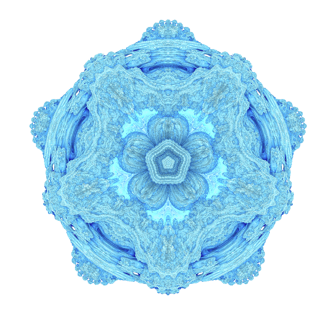 Mandelbulb Power-6 Top View